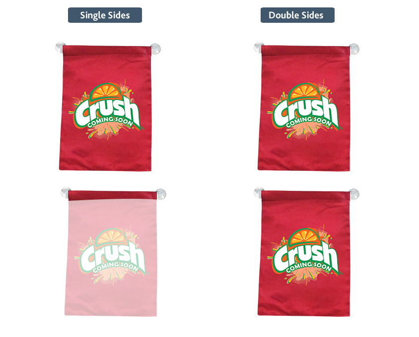 Custom printed garden flags