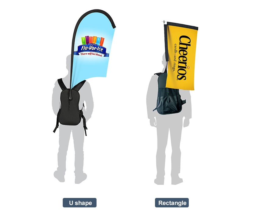 Make your Display Attractive with Backpack Flags