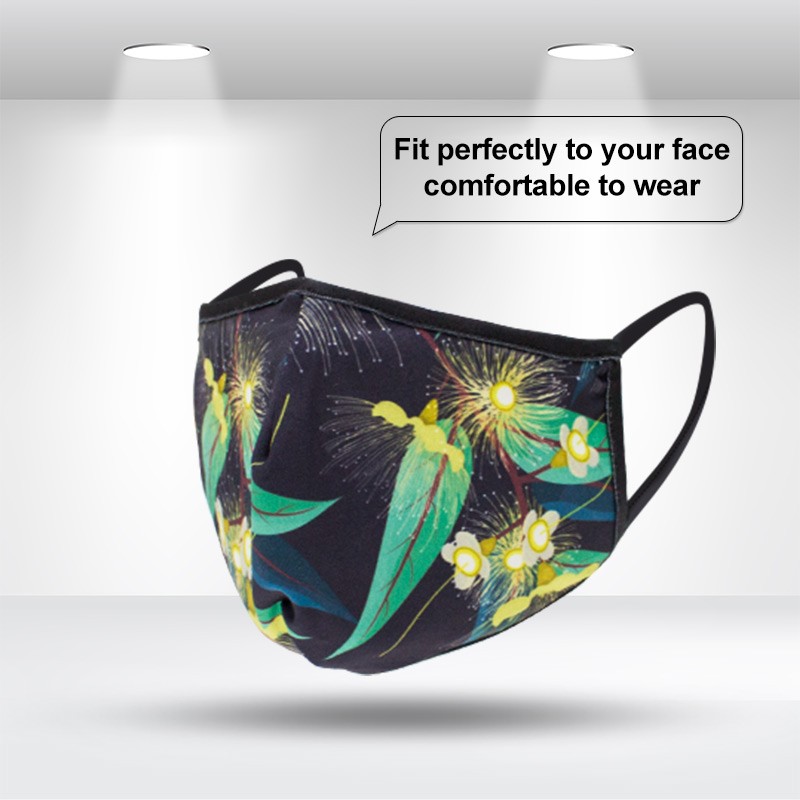 Premium Fabric Face Mask(240g Elastic Polyester)
