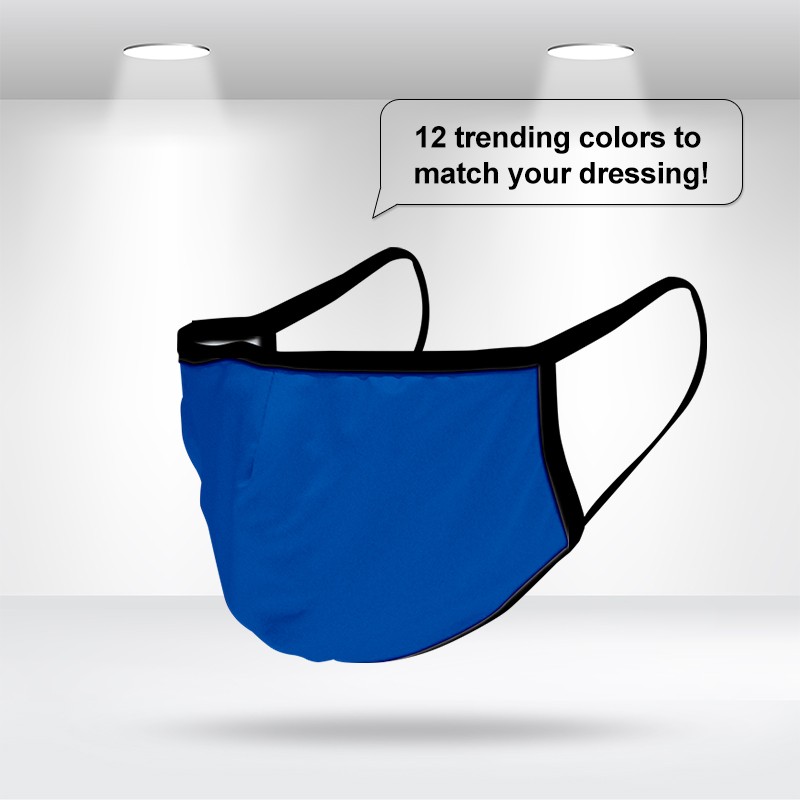 Premium Fabric Face Mask(240g Elastic Polyester)