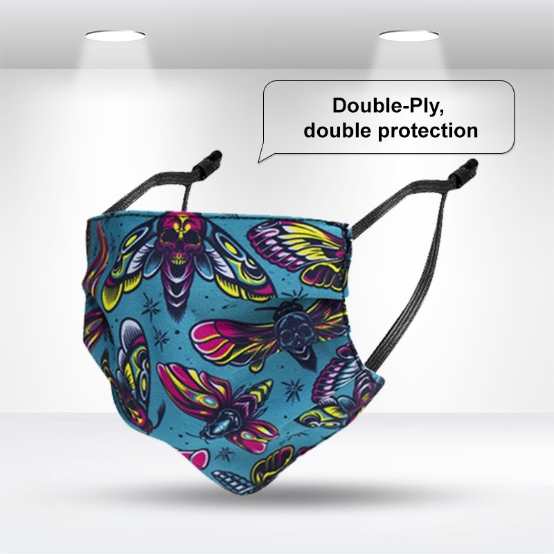 Premium Fabric Face Mask(240g Elastic Polyester)