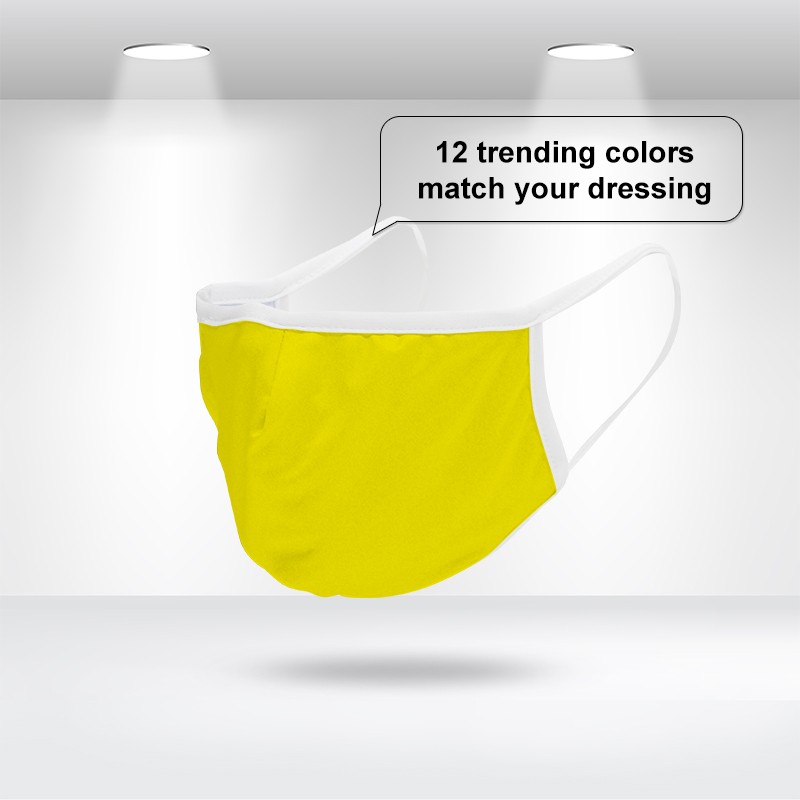 Premium Fabric Face Mask(240g Elastic Polyester)