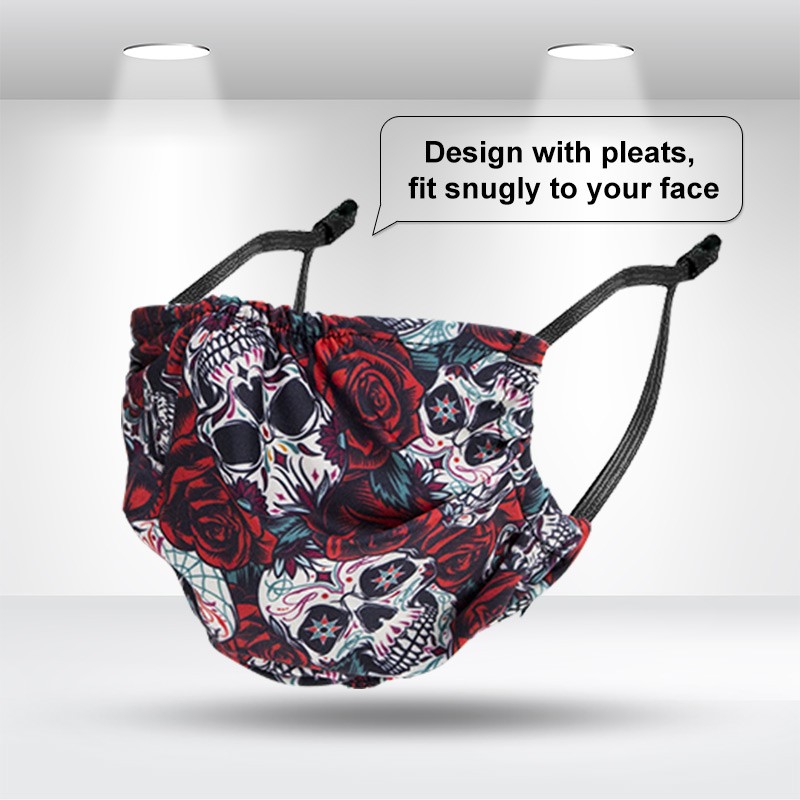 Premium Fabric Face Mask(240g Elastic Polyester)