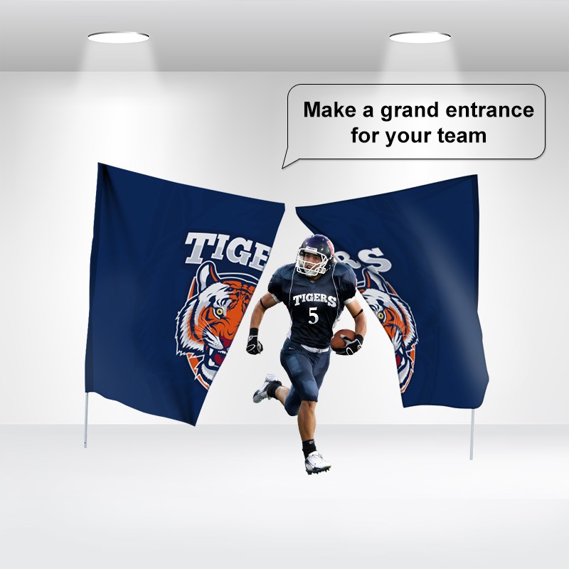 Reusable Breakaway Banners For Sport Events