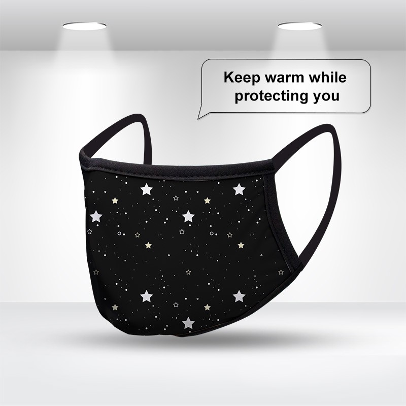 Premium Fabric Face Mask(240g Elastic Polyester)