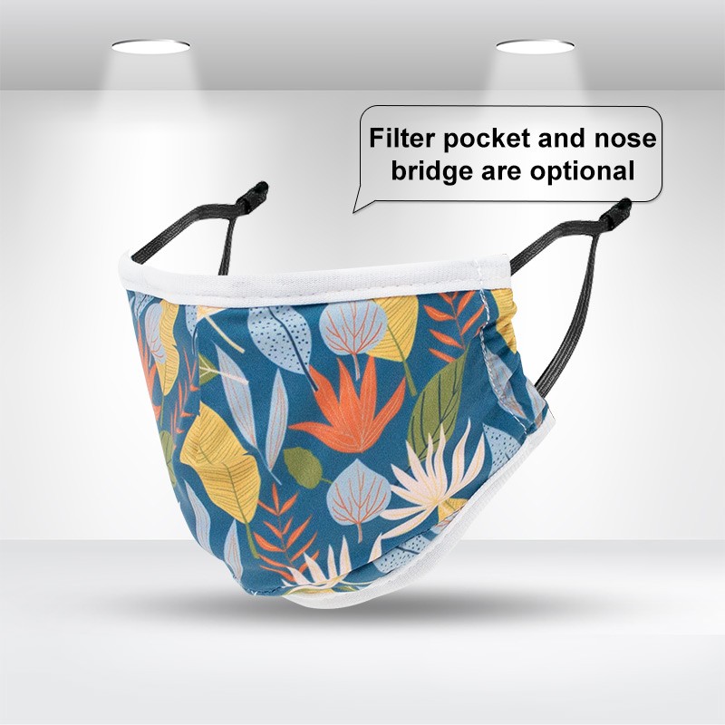 Premium Fabric Face Mask(240g Elastic Polyester)