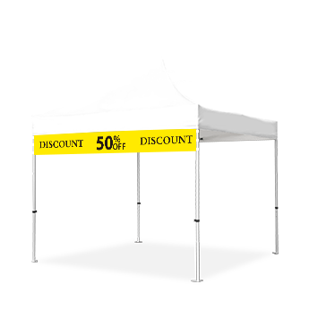 Custom Tent Banner for Trade Show