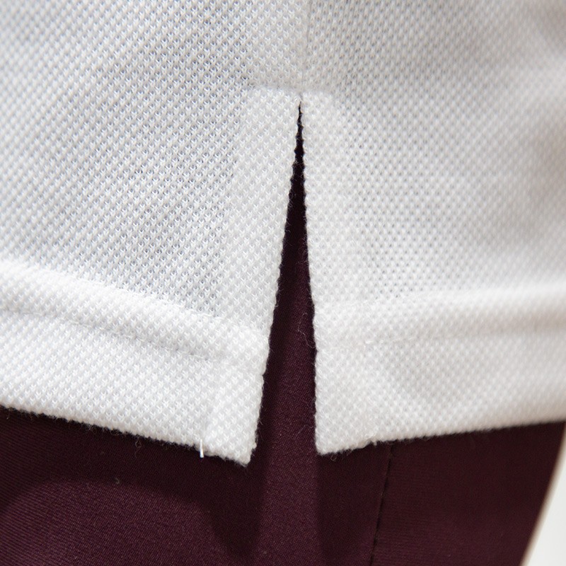 Men's Polo Shirt-Reflective Print