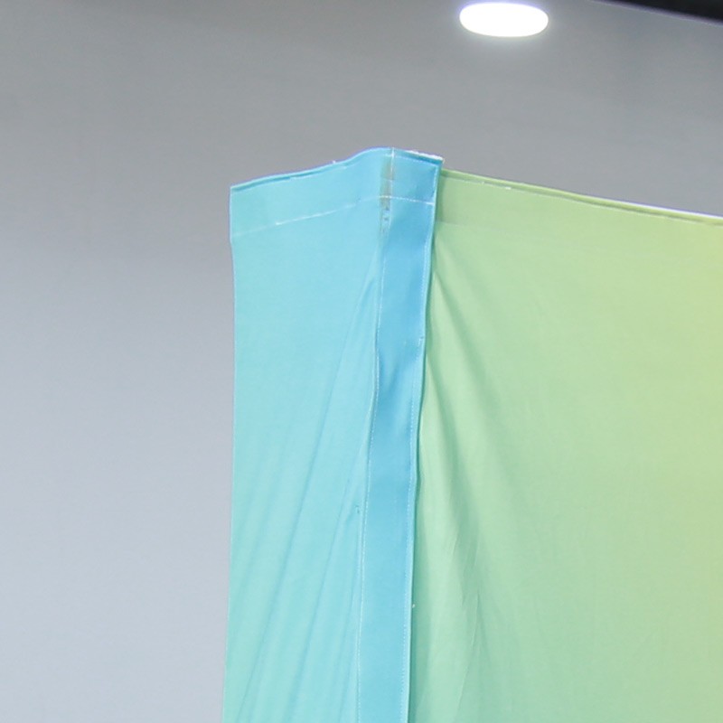Double Sided Straight Fabric Popup Displays