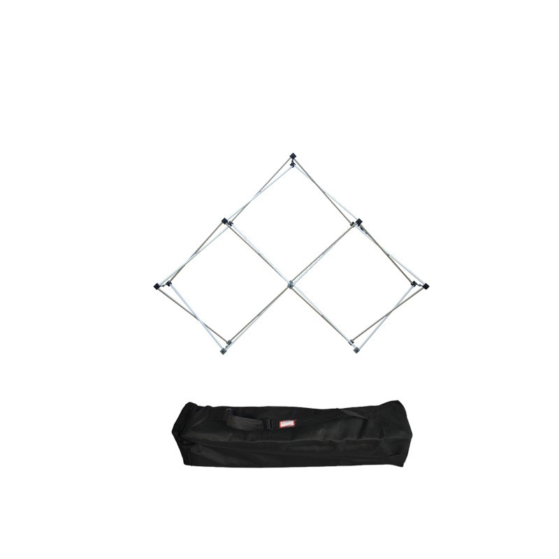 Triangular Small Floor Grid Pop Up Display