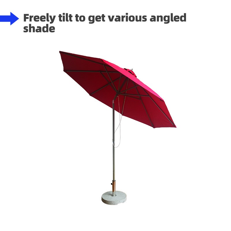2.7x2.7m Tilting Patio Umbrellas