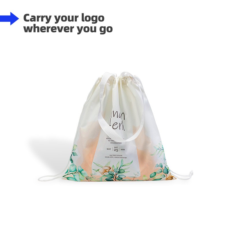 Drawstring Closure Tote Bags