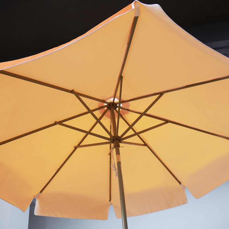 2.7x2.7m Tilting Patio Umbrellas With Valances