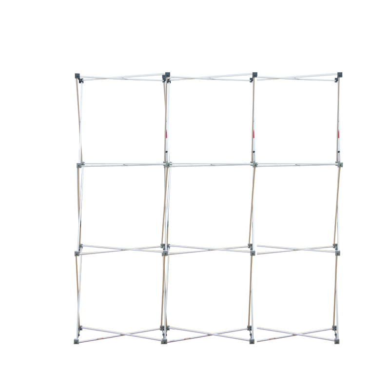 3x3 Kit Floor Grid Pop Up Displays Frame