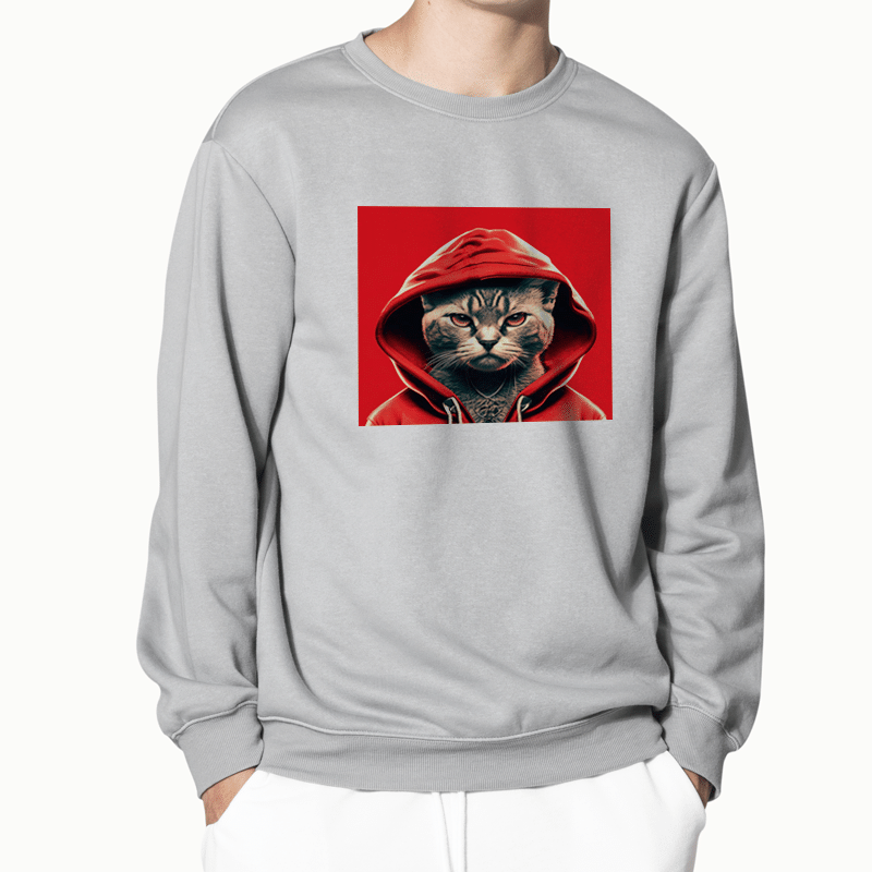 Custom Fit Sweatshirts-Off-Set Print