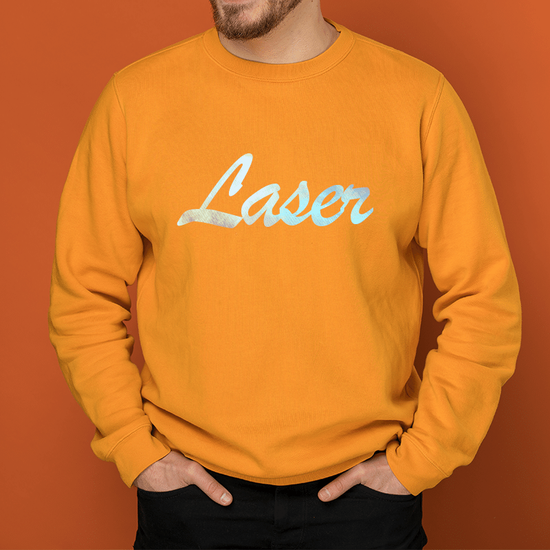 Custom Crew Neck Fleece-Laser Print