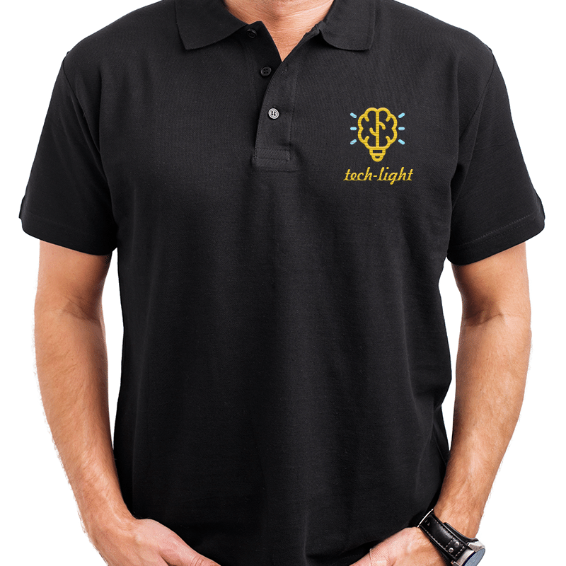 Men's Polo Shirt-Embroidery