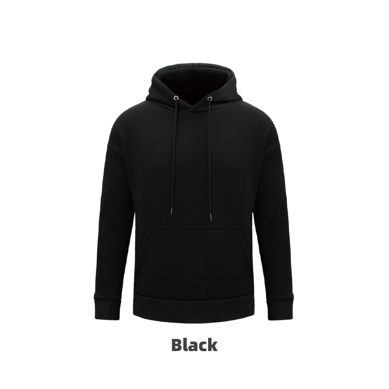 Coil Thread-Lined Hoodie-Reflective Print