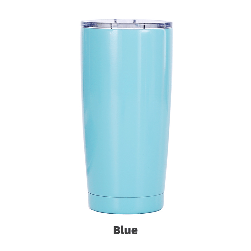 20oz Stainless Steel Travel Mug with PP Straw