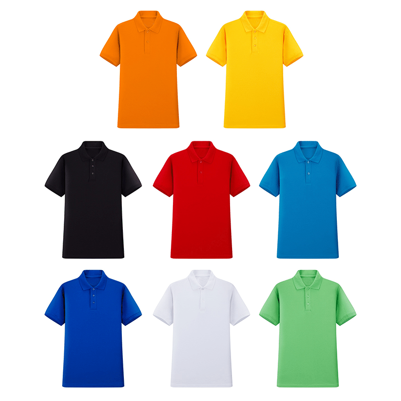 Men's Polo Shirt-Off-Set Print