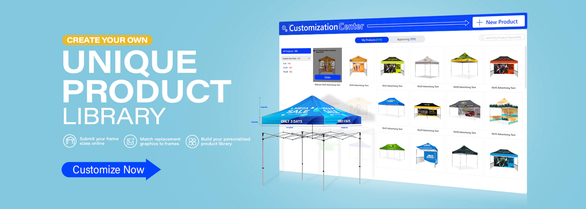 Product Customization Center