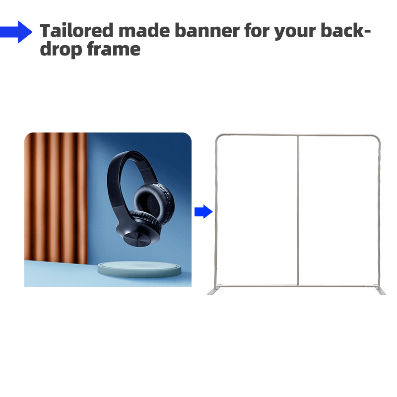 Custom Size Tension Fabric Display (Fabric Only)