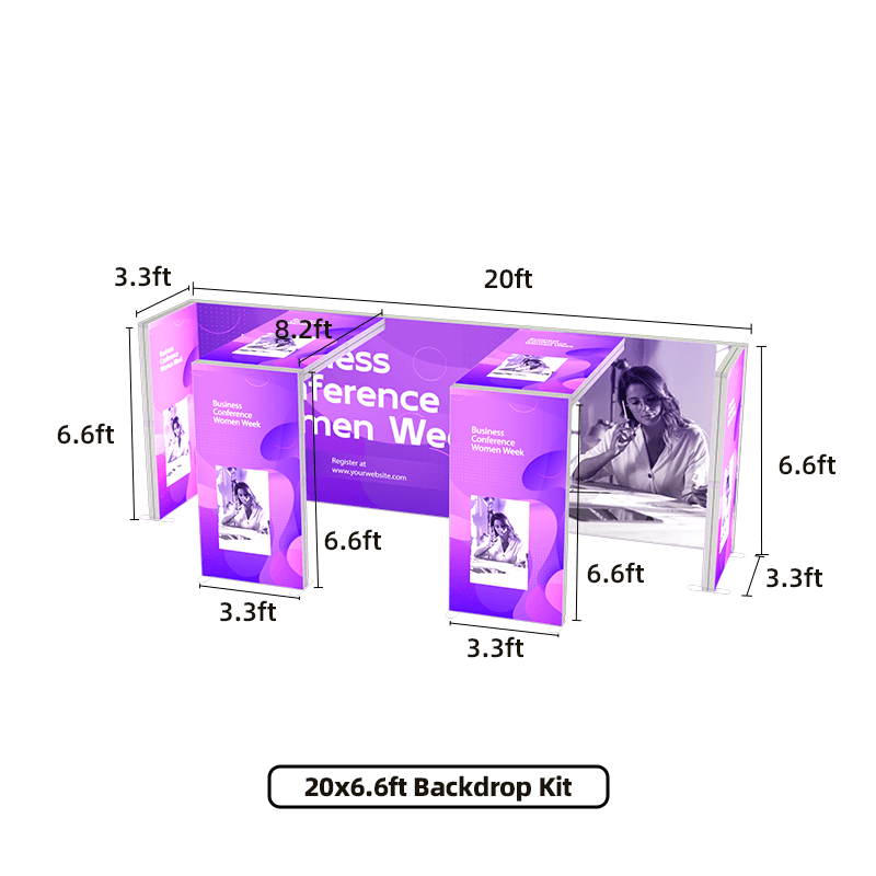Tradeshow SEG Modular Lightbox Display Kit N
