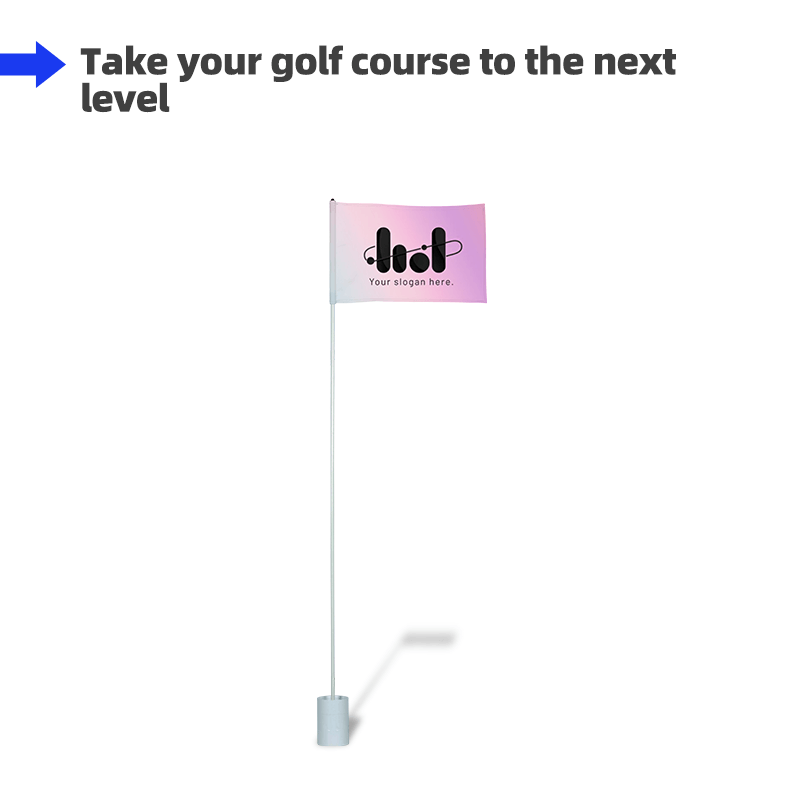 Duplex Printing Golf Flags