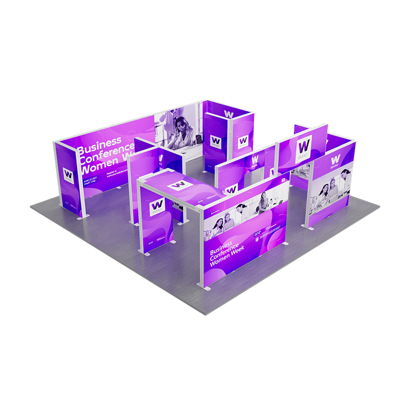 Tradeshow SEG Modular Lightbox Display Kit P