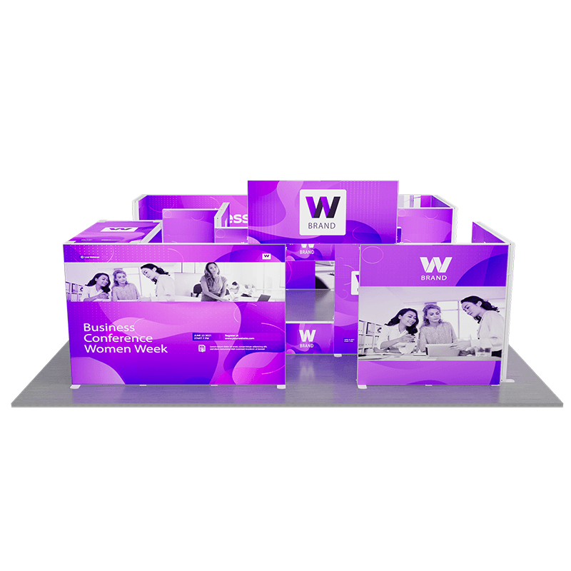 Tradeshow SEG Modular Lightbox Display Kit P