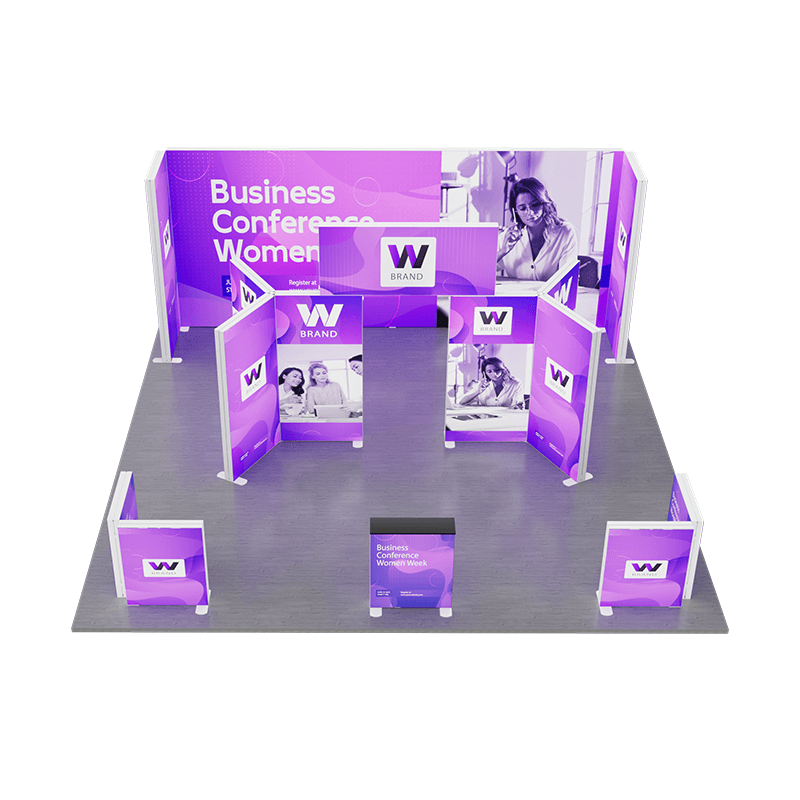 Tradeshow SEG Modular Lightbox Display Kit R