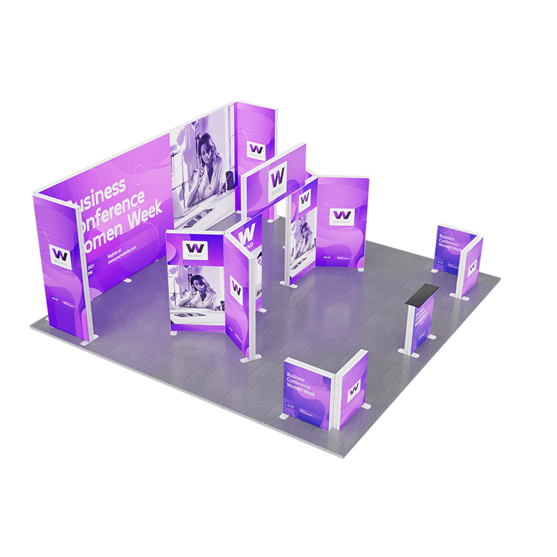 Tradeshow SEG Modular Lightbox Display Kit R