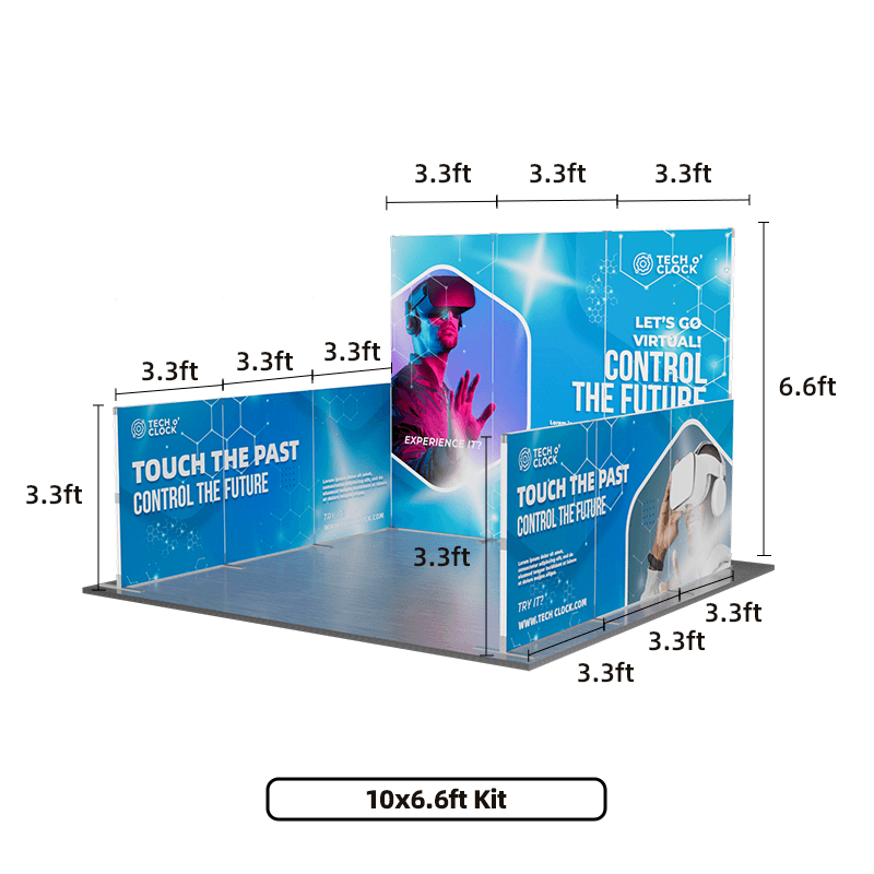 Foldable SEG Modular Display Kit C