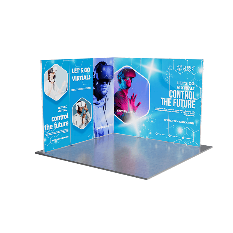 Foldable SEG Modular Display Kit E