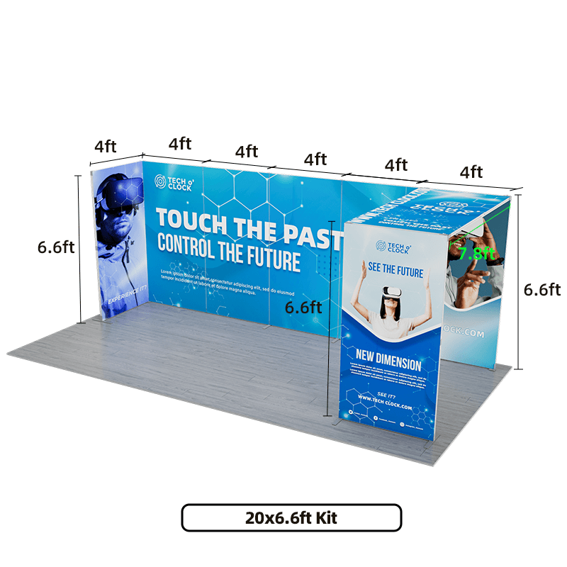 Foldable SEG Modular Display Kit Q