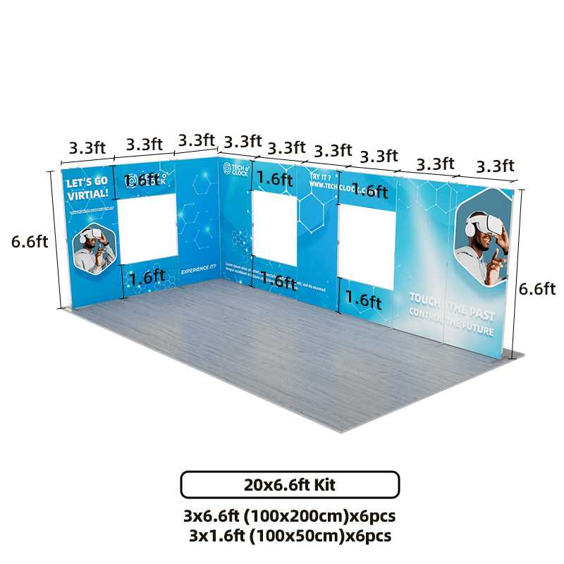 Foldable SEG Modular Display Kit S