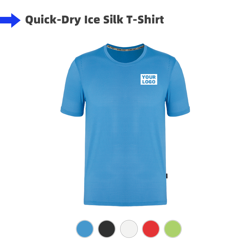 Quick-Dry Ice Silk T-Shirt