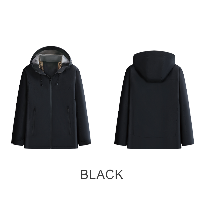 Triple-Protection Fleece-Lined Softshell Jacket