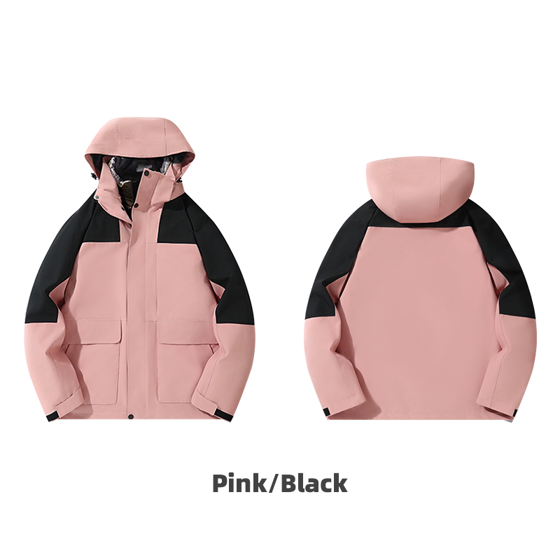 3-in-1 Detachable Softshell Jacket with Fleece Liner