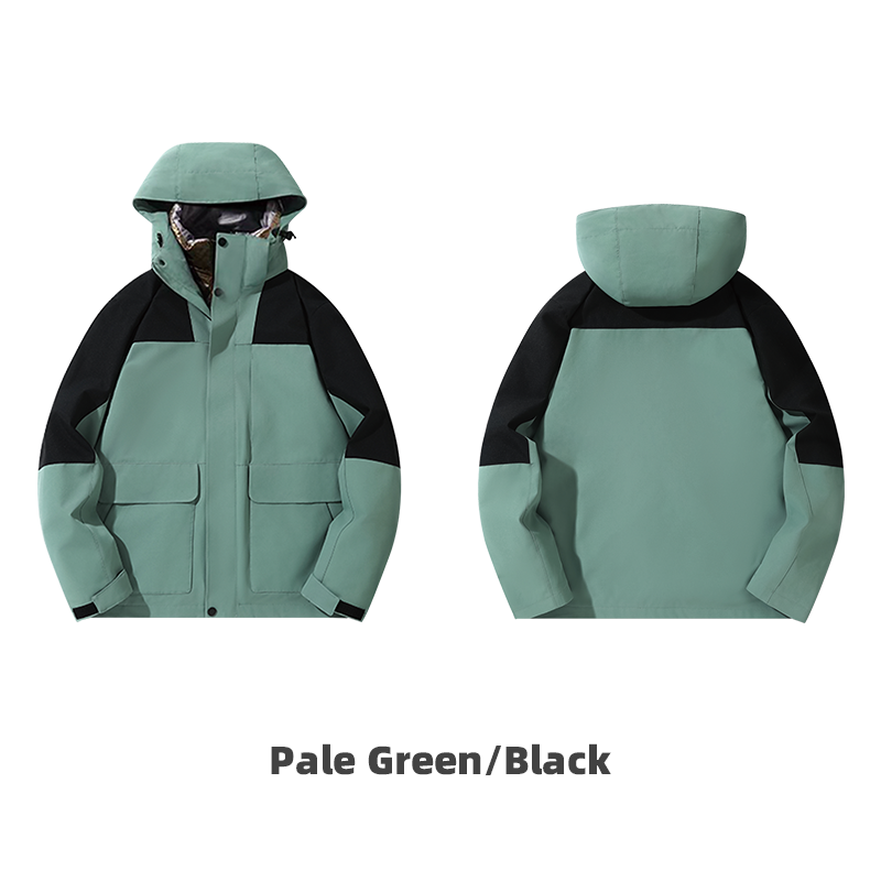 3-in-1 Detachable Softshell Jacket with Fleece Liner