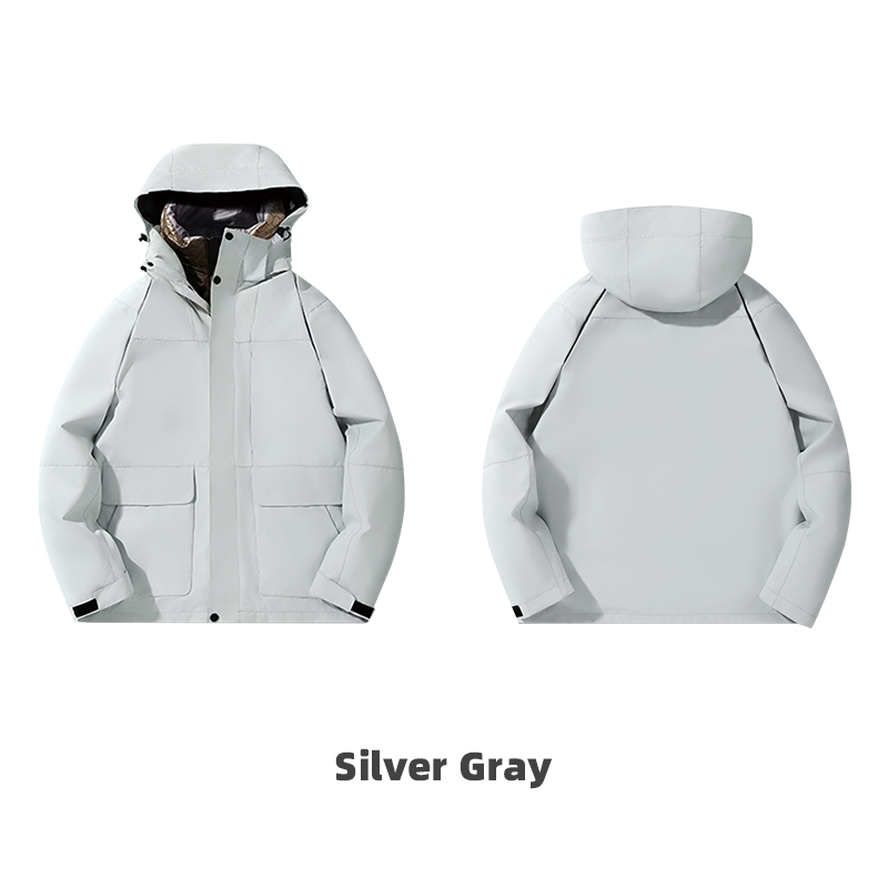 3-in-1 Detachable Softshell Jacket with Fleece Liner