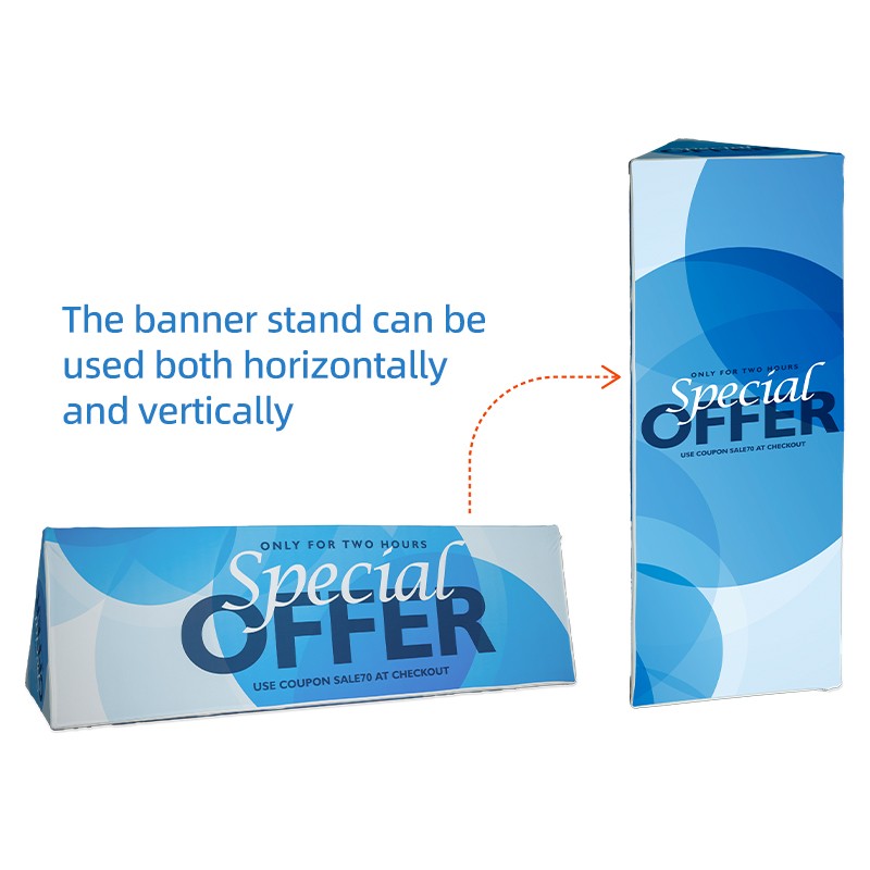 Triangle Banner Stand