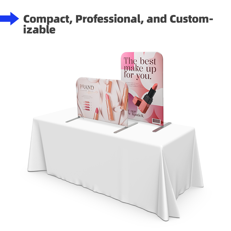 Straight Desktop Banner Stand