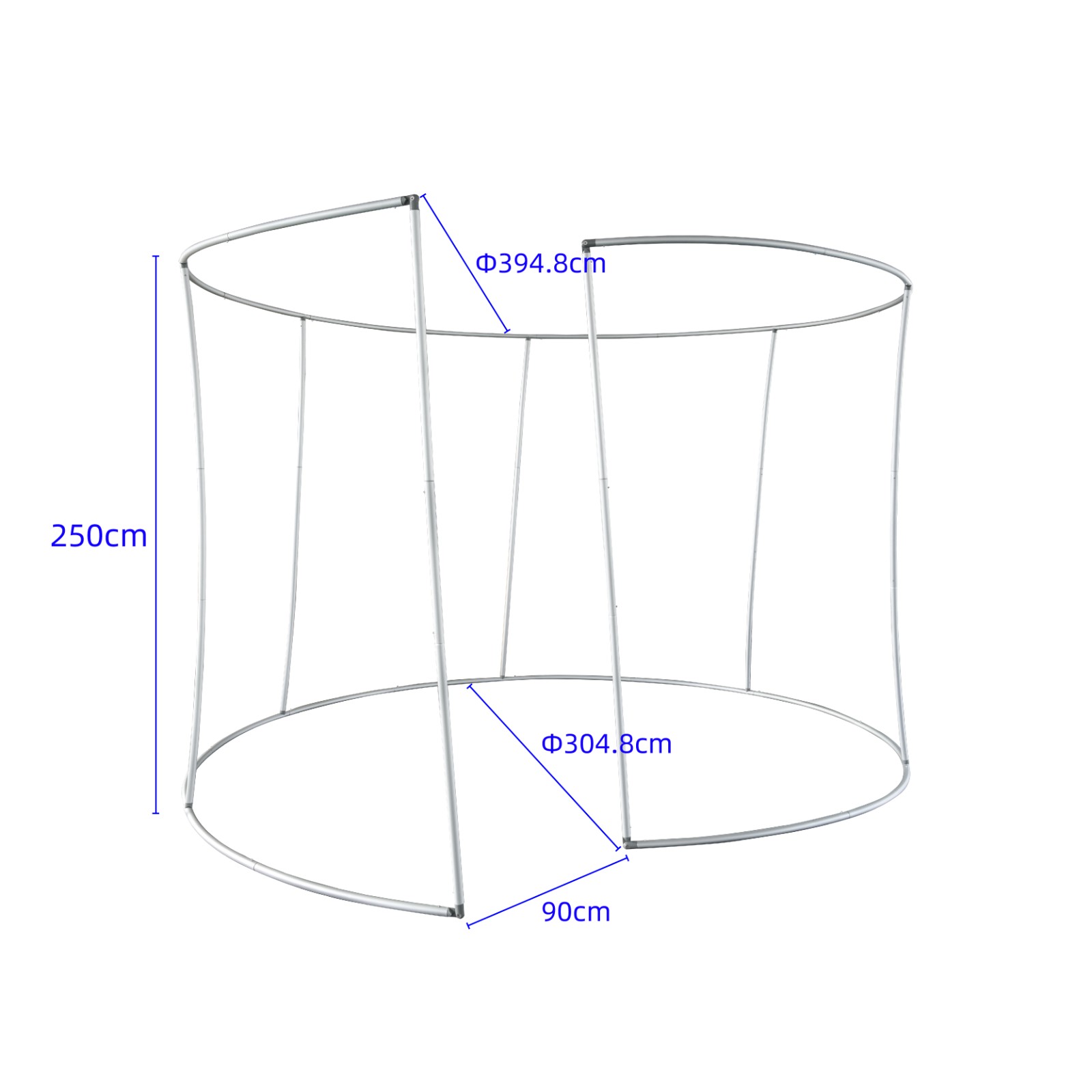 360 Spiral Photo Booth Enclosure