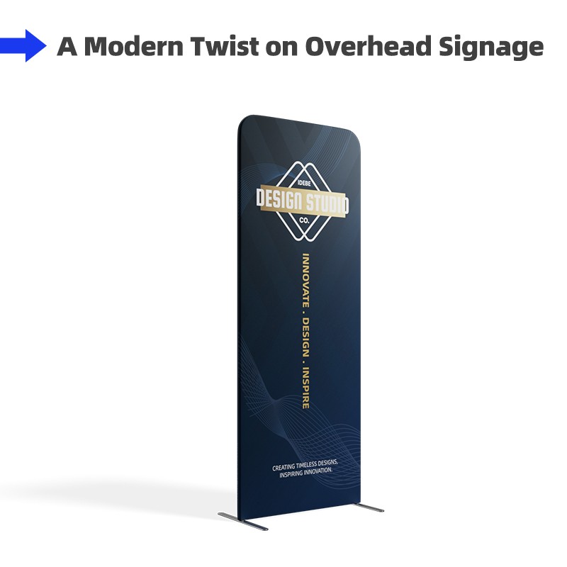 Magnetic Straight Fabric Banner Stand