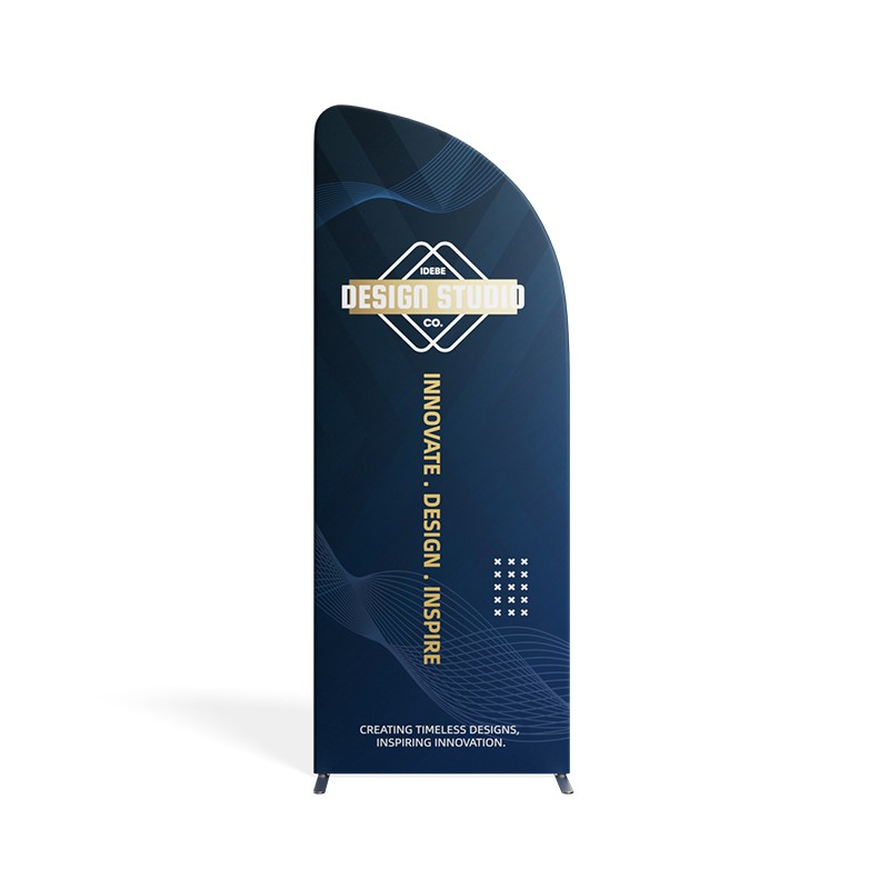 Magnetic Slope Fabric Banner Stand 2