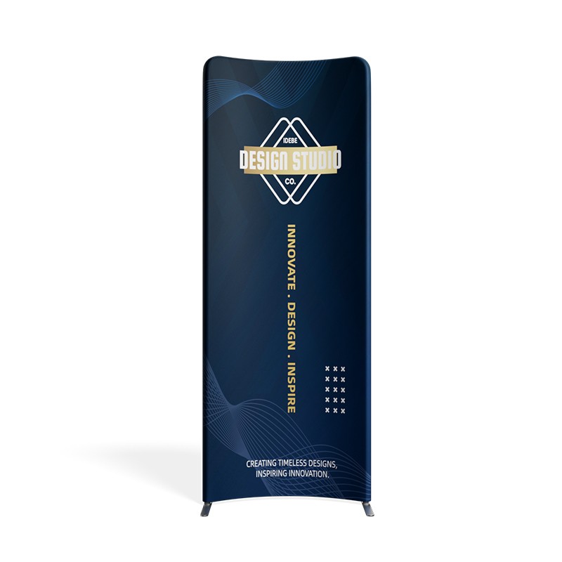 Magnetic Curved Fabric Banner Stand