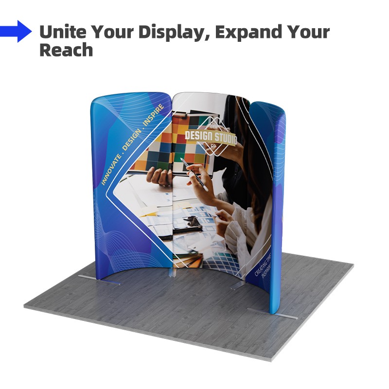 6.5x6.5ft Magnetic Modular Fabric Displays-B