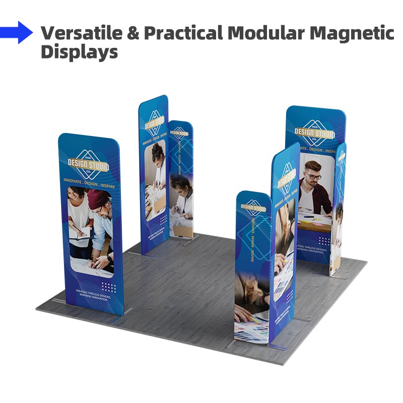 10x10ft Magnetic Modular Fabric Displays-D