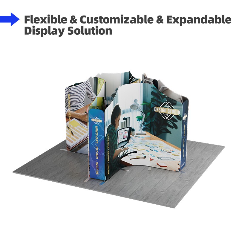 13x13ft Magnetic Modular Fabric Displays-B